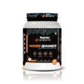 Patanjali Nutrela Sports Mass Gainer (Frvan-Ice), With High-Quality Protein Blend, 1kg