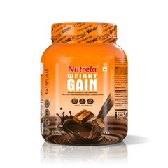 Patanjali Nutrela Weight Gain Chocolate Flavour, With Ideal Body Weight. Gain Weight, 1kg