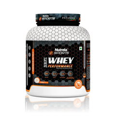 Patanjali Nutrela Sports Whey Performance (French Vanilla), With Vitamins, 2kg