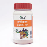 Patanjali Divya Kantilep, With Mehandi, Aama Haldi, Manjishtha, Jaiphal | 50gm, Pack Of 1