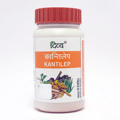 Patanjali Divya Kantilep, With Mehandi, Aama Haldi, Manjishtha, Jaiphal | 50gm, Pack Of 1