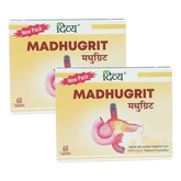 Patanjali Combo Divya Madhugrit 60 Each Pack Of 2, With Chandraprabha Vati, Shudhh Shilajit, 76gm