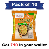 Patanjali Pack Of 10- Atta Noodles Yummy Masala 600gm