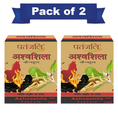 Patanjali Combo Ashvashila 11gm Strip Pack Of 2, With Ashvagandha, Shilajit, 22gm