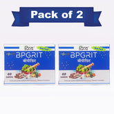 Patanjali Combo Divya Bpgrit 60 Each Pack Of 2 With Guggul Shuddh, Arjun, Gokharu, Anardana, 82gm
