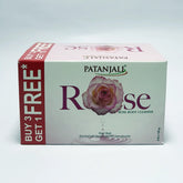 Patanjali Rose Body Cleanser, With Cleanse Gently, Soothes And Provide Soft And Supple Skin, 375gm