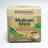 Patanjali Multani Mitti Body Cleanser, With Removing Dryness And Roughness Of Skin, 75gm