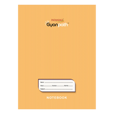 Patanjali Gyanpath Notebook (18x24 Cm) Orange, 140pages Single Line, Pack Of 1