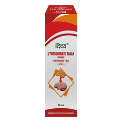 Patanjali Divya Jyotishmati Taila (Virgin), With Uttejek, Buddhi, Smartivardhak, Vathar | 60ml