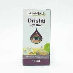 Patanjali Drishti Eye Drop, With Shwet Pyaz, Adrak Swaras, Nimbu Swaras, Shahad | 10ml