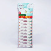 Patanjali Dant Kanti Natural Toothpaste 43g (Buy 11+ 1 Free) Hanger, Turmeric & Cloves, 516gm