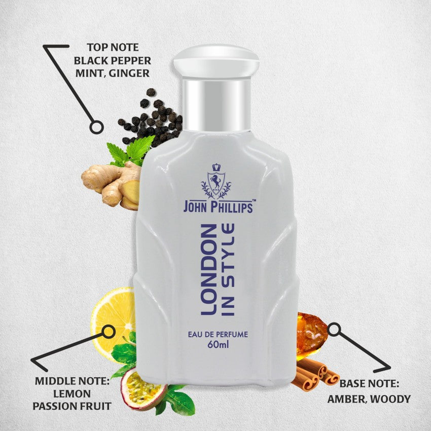 John Phillips london In Style + Magic Rose + Manget 60ml 2 Fl.oz. Each Pack Of 3 For Unisex | Perfect For Gifting John Phillips london In Style + Magic Rose + Manget 60ml 2 Fl.oz. Each Pack Of 3 For Unisex | Perfect For Gifting