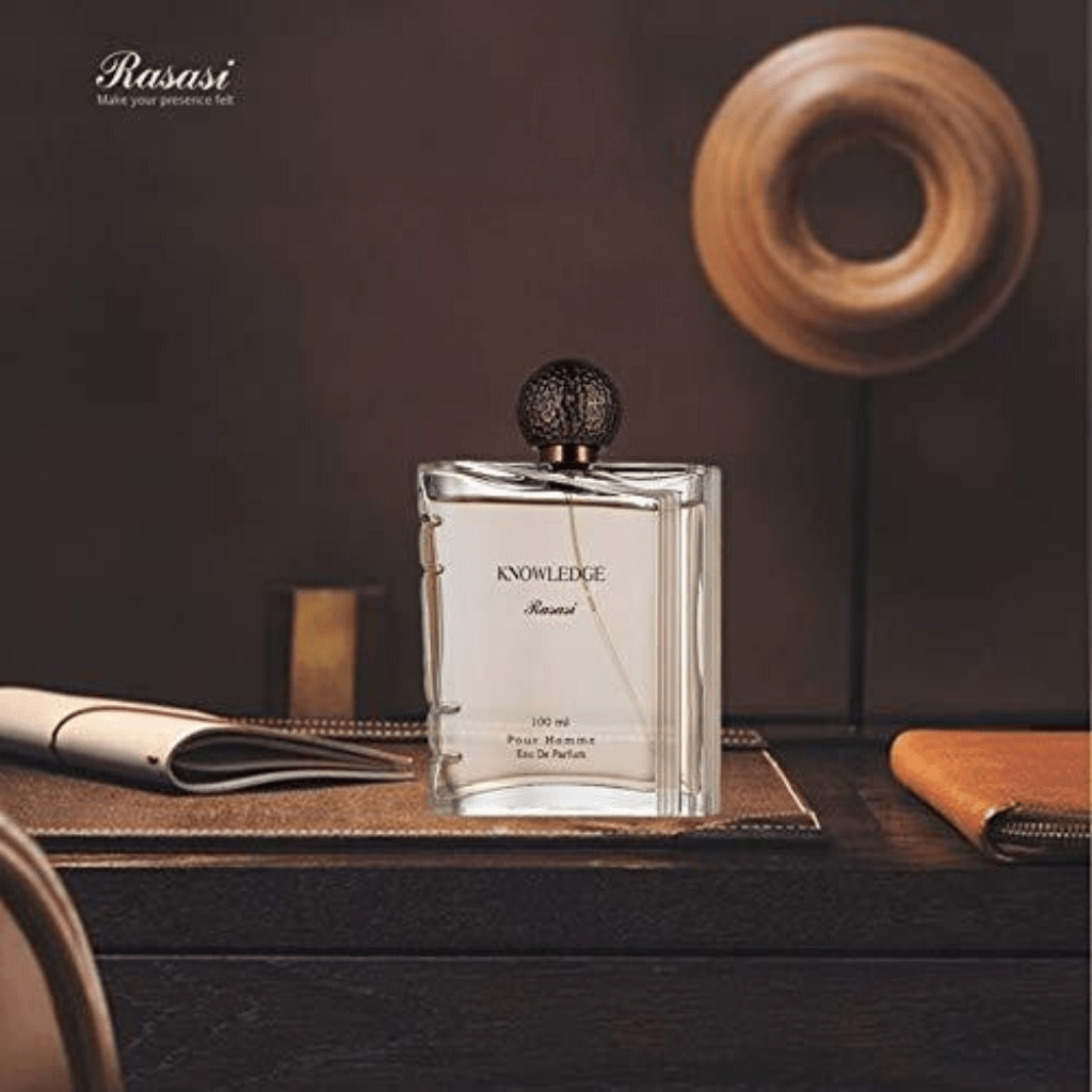 Rasasi Knowledge Pour Homme Eau De Parfum 100ml 3.4 Fl.oz. Men Fragrance | Long Lasting Rasasi Knowledge Pour Homme Eau De Parfum 100ml 3.4 Fl.oz. Men Fragrance | Long Lasting