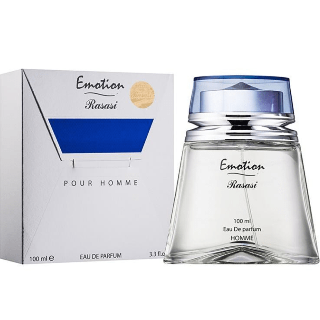 Rasasi Emotion Pour Homme Eau De Parfum 100ml 3.4 Fl.oz. Men Fragrance | Long Lasting Rasasi Emotion Pour Homme Eau De Parfum 100ml 3.4 Fl.oz. Men Fragrance | Long Lasting