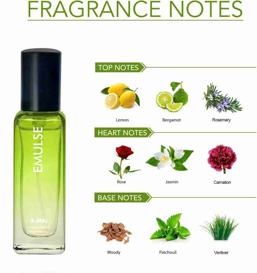 Ajmal Emulse Eau De Parfum 20ml 0.6 Fl.oz. & Prose Deodorant 150ml 5 Fl.oz. Casual Wear Gift For Men And Women | Combo Of 2 Ajmal Emulse Eau De Parfum 20ml 0.6 Fl.oz. & Prose Deodorant 150ml 5 Fl.oz. Casual Wear Gift For Men And Women | Combo Of 2