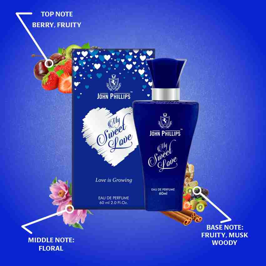 John Phillips My Sweet Love 60ml 2 Fl.oz. & Marconi Senorita 100ml 3.4 Fl.oz. Set Of 2 Eau De Parfum For Women John Phillips My Sweet Love 60ml 2 Fl.oz. & Marconi Senorita 100ml 3.4 Fl.oz. Set Of 2 Eau De Parfum For Women