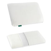 Ultra Slim Pillow, Memory Foam Pillow For Sleeping, White - King Size - 1.5 Inch | Ultra Thin Pillow For Neck Pain Relief | Thin Cervical Pillow For Neck Support, Washable Cover - Pack Of 1