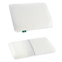 Ultra Slim Pillow, Memory Foam Pillow For Sleeping, White - King Size - 1.5 Inch | Ultra Thin Pillow For Neck Pain Relief | Thin Cervical Pillow For Neck Support, Washable Cover - Pack Of 1