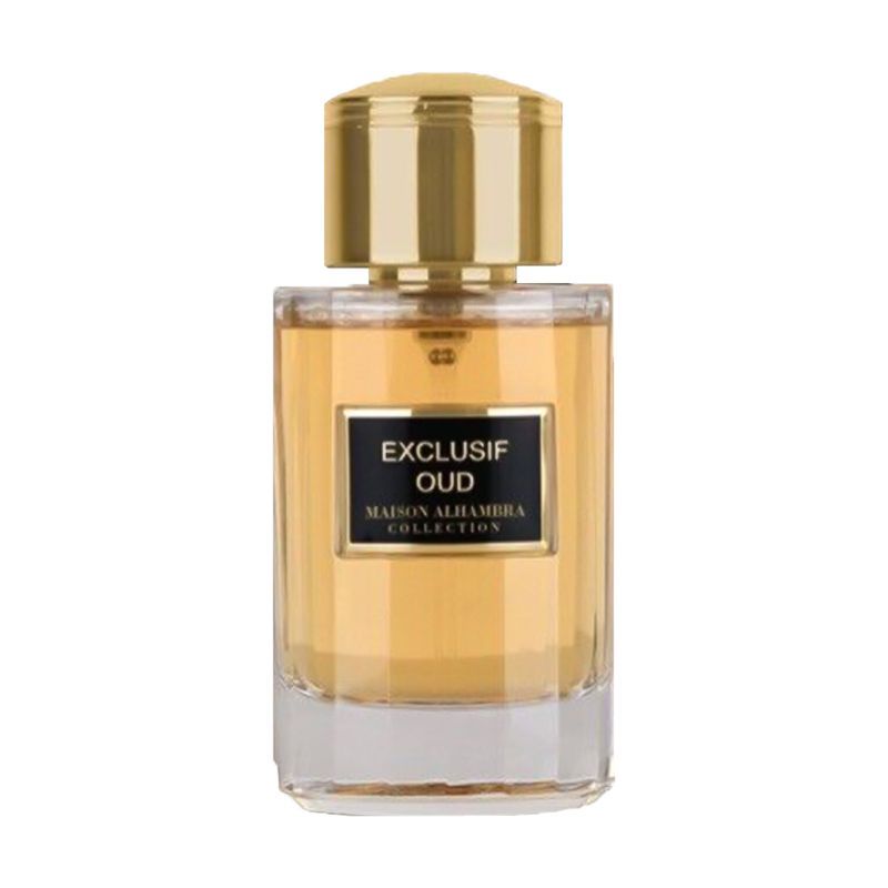 EXCLUSIF OUD BY MAISON ALHAMBRA EAU DE PARFUM FOR MEN & WOMEN 100ML 3.4 FL.OZ. EXCLUSIF OUD BY MAISON ALHAMBRA EAU DE PARFUM FOR MEN & WOMEN 100ML 3.4 FL.OZ.