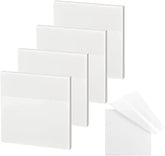 50 Sheets Sticky Paper Book Notes Invisible Sticky Note, Transparent Sticky Notes - 3 X 3 Inch