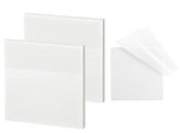 100 Sheets, White Transparent Sticky Note, Self-sticky Note Pads | Perfect For Students