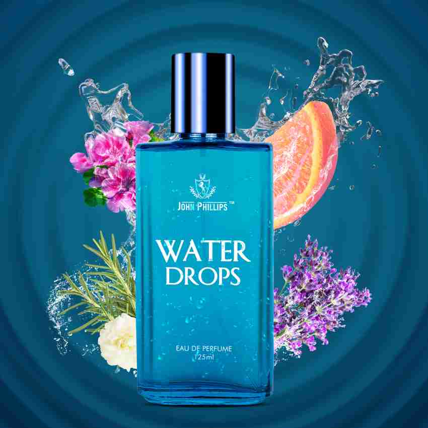 John Phillips Water Drops 125ml 4.2 Fl.oz. & Bon Voyage Eau De Parfum100ml 3.4 Fl.oz. | Combo Of 2 Fragrances For Men John Phillips Water Drops 125ml 4.2 Fl.oz. & Bon Voyage Eau De Parfum100ml 3.4 Fl.oz. | Combo Of 2 Fragrances For Men