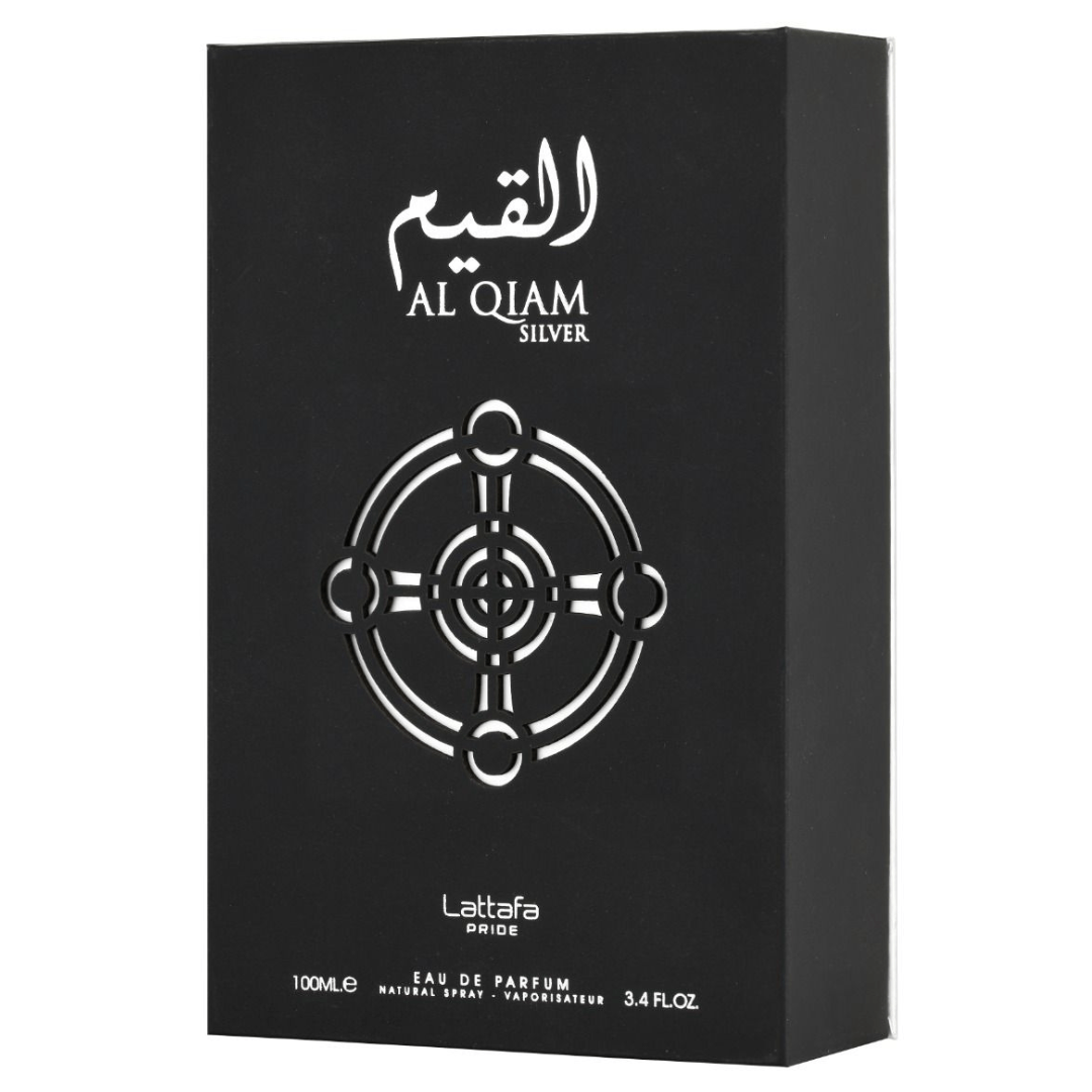 Lattafa Pride Al Qiam Silver Eau De Parfum 100ml 3.4 Fl.oz. For Men & Women Lattafa Pride Al Qiam Silver Eau De Parfum 100ml 3.4 Fl.oz. For Men & Women