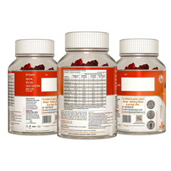 Patanjali Nutrela Multi, Vitamin Kids Gummies, Straberry Flavour, With Bones & Teeth Healthy,75gm