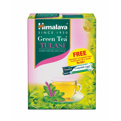 Himalaya Green Tea Tulasi 20 Tea Bags + Complete Care Toothpaste 80g Free Offer Pack