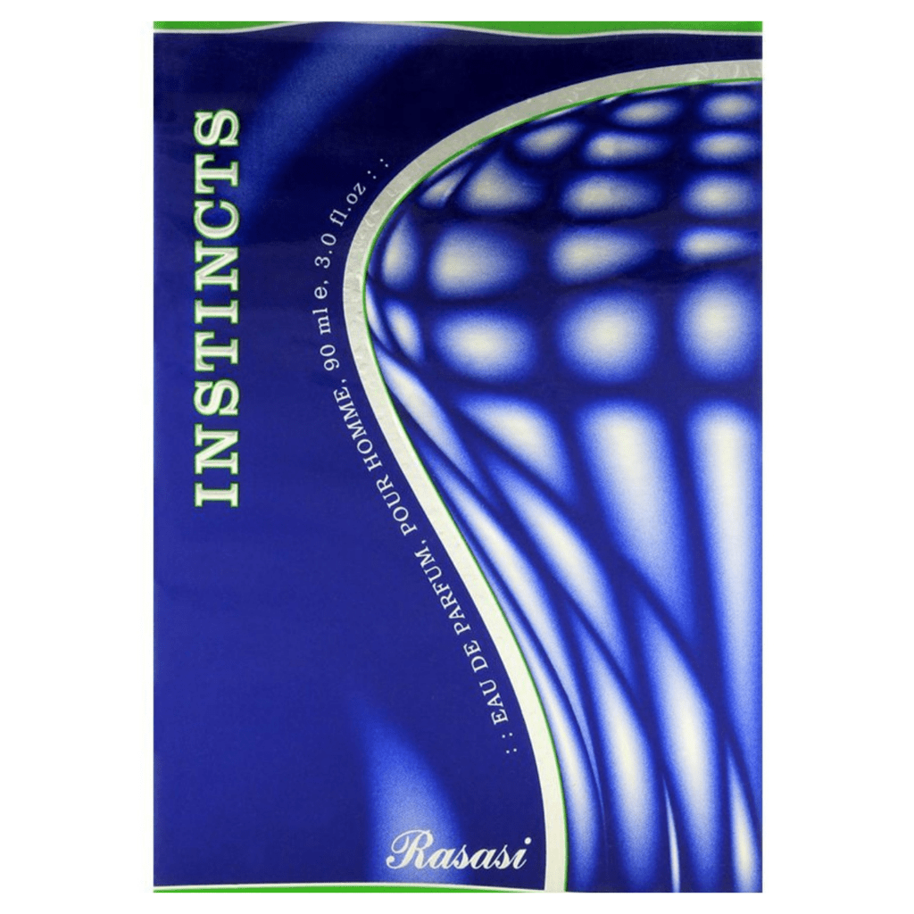 Rasasi Instincts Pour Homme Eau De Parfum 90ml 3.0 Fl.oz. Perfect Gift For Boyfriend | Long Lasting Rasasi Instincts Pour Homme Eau De Parfum 90ml 3.0 Fl.oz. Perfect Gift For Boyfriend | Long Lasting