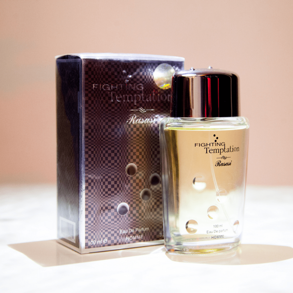 Rasasi Fighting Temptation Homme Eau De Parfum 100ml 3.4 Fl.oz. Gift For Husband | Long Lasting Rasasi Fighting Temptation Homme Eau De Parfum 100ml 3.4 Fl.oz. Gift For Husband | Long Lasting