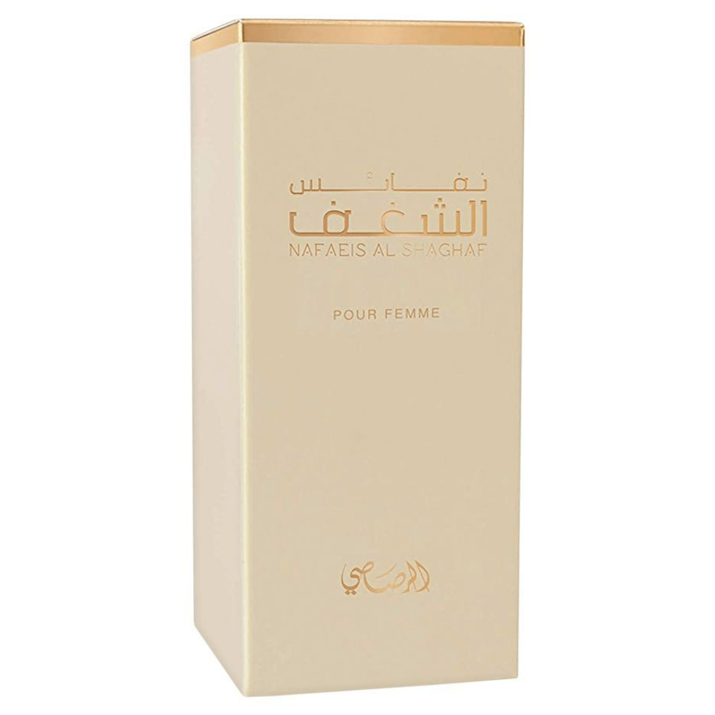 Rasasi Nafaeis Al Shaghaf Pour Femme Eau De Parfum 100ml 3.4 Fl.oz. Women Fragrance | Long Lasting Rasasi Nafaeis Al Shaghaf Pour Femme Eau De Parfum 100ml 3.4 Fl.oz. Women Fragrance | Long Lasting