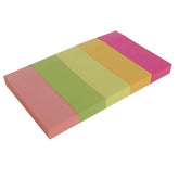 5 Colors Markers Sticky Index Tabs 1250 Sheets, Arrow Flag Colored Sticky Notes - Pack Of 5