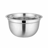 Silver Stainless Steel German Mixing Bowl - 21cm, 2800ml | Dishwasher Safe & Rust Free
