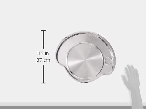 Nifty Stainless Steel Thali Set - 9 Pieces, Silver | 5 Katoris+ 1 Glass+ 1 Quarter Plate+ 1 Full Plate+ 1 Dessert Spoon - Easy To Clean & Dishwasher Friendly Nifty Stainless Steel Thali Set - 9 Pieces, Silver | 5 Katoris+ 1 Glass+ 1 Quarter Plate+ 1 Full Plate+ 1 Dessert Spoon - Easy To Clean & Dishwasher Friendly