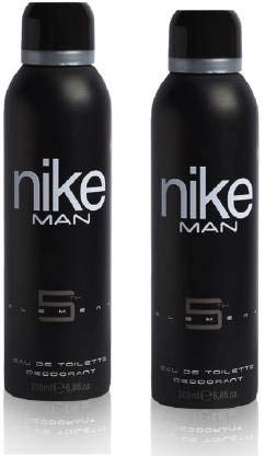 Nike 5th Element Eau De Toilette Deodorant Body Spay 400ml 13.5 Fl.oz. Pack Of 2 | Perfect Birthday Gift For Husband Nike 5th Element Eau De Toilette Deodorant Body Spay 400ml 13.5 Fl.oz. Pack Of 2 | Perfect Birthday Gift For Husband