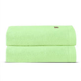 Spread Spain Bamboo Bath Towels 360 Gsm | Large Size Bamboo Bath Towel High Absorbent & Soft Bath Towel For Men & Women 2 Piece (Lime)