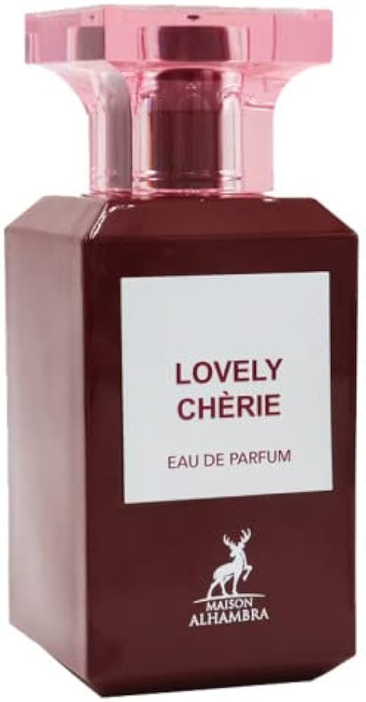 LOVELY CHERIE BY MAISON ALHAMBRA EAU DE PARFUM 80ML 2.7 FL.OZ. FOR UNISEX LOVELY CHERIE BY MAISON ALHAMBRA EAU DE PARFUM 80ML 2.7 FL.OZ. FOR UNISEX