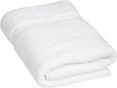 Kuber Industries Cotton Bath Towels 500 Gsm Large Size | Quick Dry Super Absorbent Bathing Towel For Men & Women (White)- Pack Of 5