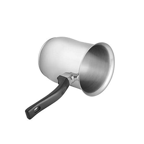 Stainless Steel Coffee Warmer With Sandwich Bottom, 800ml | Tea Warmer - High Durability & Heat Resistant Handle Stainless Steel Coffee Warmer With Sandwich Bottom, 800ml | Tea Warmer - High Durability & Heat Resistant Handle