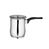 Stainless Steel Coffee Warmer With Sandwich Bottom, 800ml | Tea Warmer - High Durability & Heat Resistant Handle