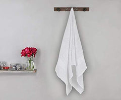 Bombay Dyeing Tulip Small Size Bath Towel 500 Gsm (White)