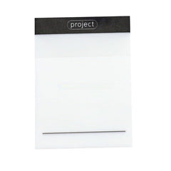 Self-Adhesive Transparent Sticky Notes & Invisible Sticker Clear Memo Pads - 200 Sheets