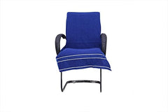 Lrsdaa 100% Cotton Single Large Ultra Soft Chair Towel 550 Gsm (Dark Blue)