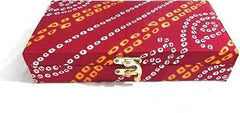 Emporium - Multipurpose Printed Box, Cash Box, Gaddi Box, Jewellery Box, Shagun, Gift Box Shagun & Wedding, Colour - Multicolour, Material - Fabric