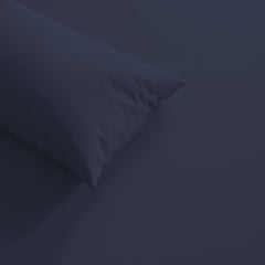 Bamboo Elastic Fitted Bedsheet With 2 Pillow Cover - 60 X 78 Inches, Mediterranean Blue | Soft, Breathable & Eco-Friendly | Perfect Gifting Festival, Housewarming, Anniversaries