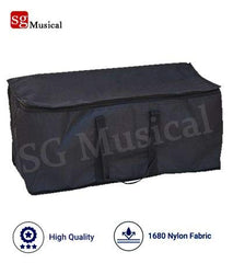 Musical Instrument Harmonium With Bag - 8 1/4 Octave, 39 Keys, Two Reeds (Bass+ Male), 7 Stopper, Tuning 440 Standard Pitch