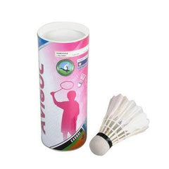 Store99 Duck Feather Badminton Shuttlecocks , Good Quality And Suitable To Use | White , Pack Of 3