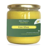 Premium A2 Desi Cow Ghee By B&B Organics | Rich In Nutrients & Delicious Healthy Desi Cow Ghee Strengthens Your Bones | (100ml) 3.3 Ounce | Jar Pack
