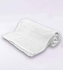 Bombay Dyeing Tulip Small Size Bath Towel 500 Gsm (White)